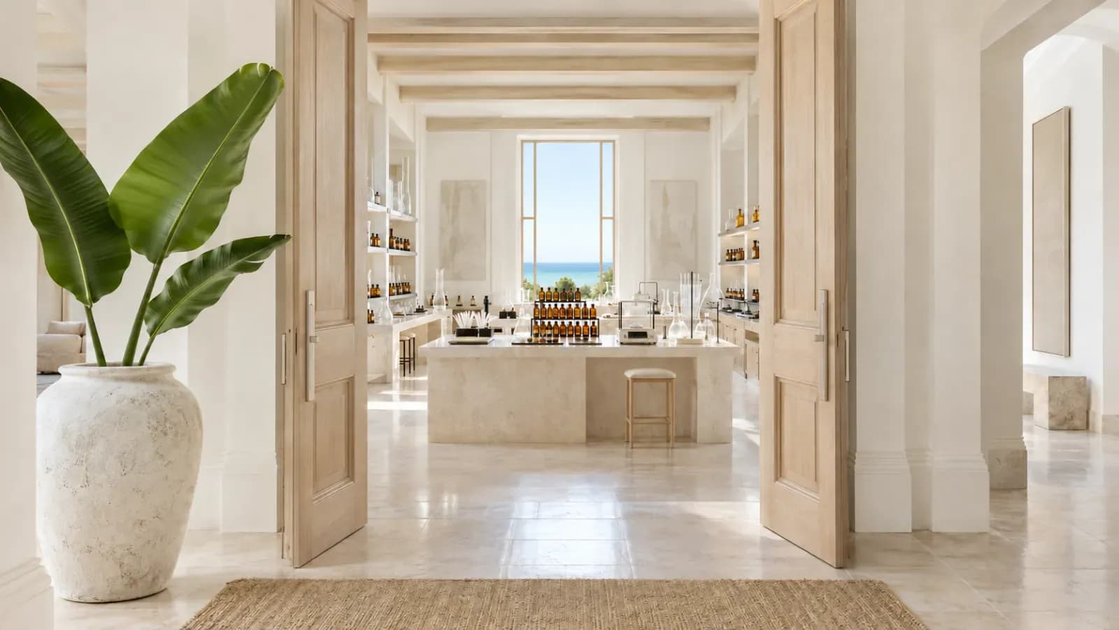 Open doors into the GrassAccord perfumery laboratory